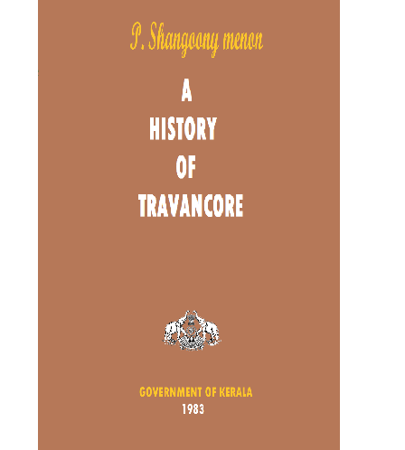 A History of Travancore (Xerox Copy)